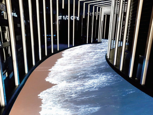 la discoteca interattiva 800cd-4000cd ha condotto le piastrelle per pavimento dello schermo impermeabilizza