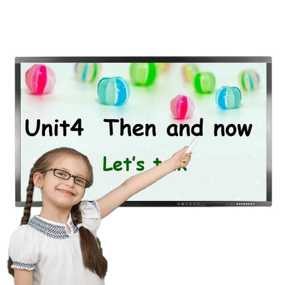 Di cartello elettronico a 110 pollici, pannelli TV LCD d'istruzione Smart interattivo