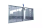P2.8 P3.91 Pannello a parete video in vetro per tende di ghiaccio Pubblicità per negozi con finestre trasparenti