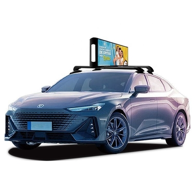 La doppia cima mobile parteggiata del tetto dell'automobile ha condotto il monitor IP40 impermeabile all'aperto