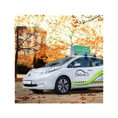 Veicolo principale superiore dell'automobile dell'esposizione del taxi di P4mm P5mm P6mm che annuncia esposizione